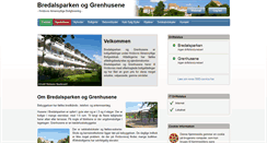 Desktop Screenshot of bredalsparken.dk